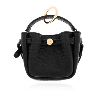 Tory Burch Tory Burch, Bag Accessories, female, Black, Size: ONE SIZE Romy Bucket Bag Charm