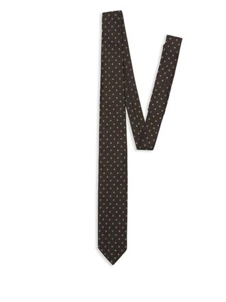 Dsquared2 silk tie - Brown