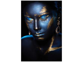 Schubiger M&ouml;bel Bild Blue Eyes H: 120 cm