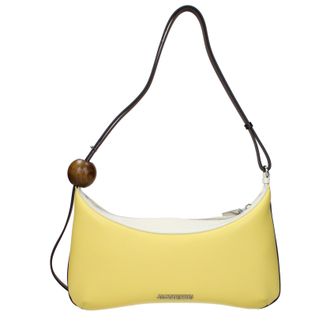 Jacquemus Donnas Borsa a tracolla Le Grand Bisou in pelle gialla