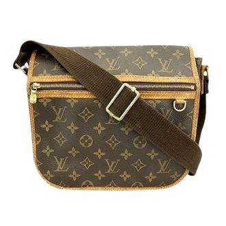 Louis Vuitton Pre-owned Cross Body Bags, male, Brown, Size: ONE SIZE Pre-owned Messenger Bosphore PM Monogram Shoulder Bag