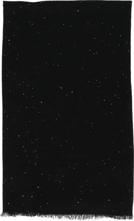Faliero Sarti Sciarpa Raissa 95X185 - Dames - Wintersjaals - Zwart - ONE Size - Accessoires