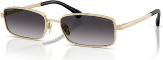 Chanel Sunglasses, female, Yellow, Size: 58 MM Rectangle Sunglasses