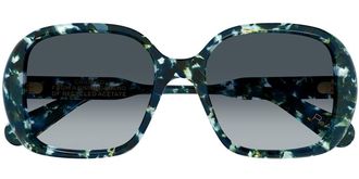 Chloé CH0222S 004 Womens Sunglasses Green Size 55