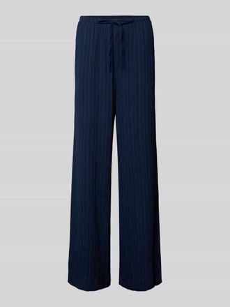 Freequent Hose mit Strukturmuster Modell Grsvalse in Marine, Gr&ouml;&szlig;e XXL