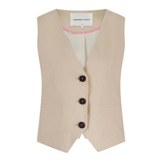 Fabienne Chapot Mujer, Chaquetas, Beige, Talla: L