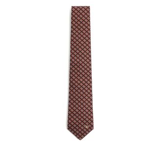 Valentino Garavani Ties, male, Multicolor, ONE SIZE, Valentie Jacquard Cotton Tie
