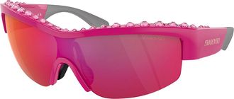 Swarovski SK6014 10376Q Womens Sunglasses Pink Size 138