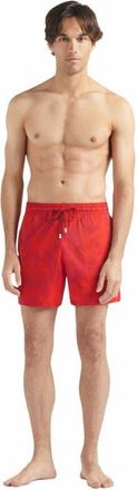 Vilebrequin Mens Flower Power Stretch Short Swim Shorts in Lipstick at Nordstrom, Size Xx-Large