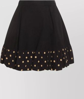 Moschino virgin wool a-line skirt