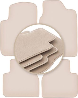 OEM Alfombrillas Beige Premium Para Land Rover Freelander I Suv 1996-2006