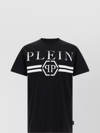 Philipp Plein printed logo crew neck short sleeve top