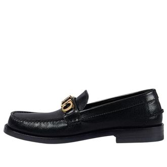 Gucci (WMNS) Gucci Leather Loafer Black 700036-D3V00-1000