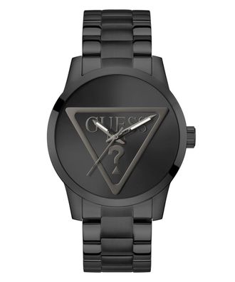 Guess Badge Heren Zwarte Horloge GW0782G2