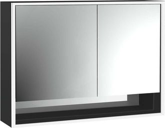 Emco Loft Armario Con Espejo Iluminado Y Balda Inferior, 1000mm, 2