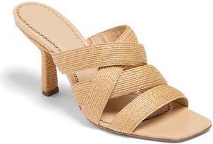 Cinq &agrave; Sept Dina Strappy Sandal in Natural Raffia at Nordstrom Rack, Size 9.5Us / 39.5Eu