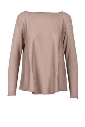 Wild Cashmere Silk and Cashmere Sweater - Taupe