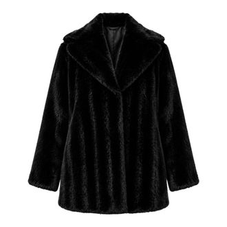 Max Mara Mstneo Korte Jas - Dames - Jassen - Zwart - Maat: M Viscose