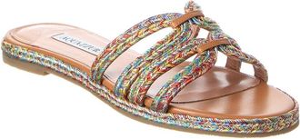 Aquazzura Woven & Leather Sandal