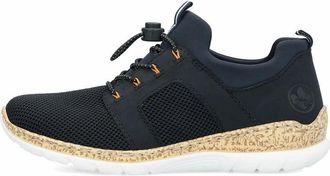 Rieker Sneakers - Dames - Schoenen - Blauw - Maat: 37 EU Synthetisch