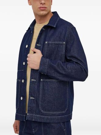 Benetton denim jacket - men - Cotton - S - Blue