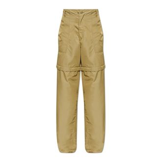 Kenzo Pantaloni Tecnici Signature - - Trousers - Uomo - Verde - L