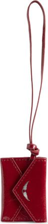 Zadig&Voltaire Love Message leather pouch charm - Rosso