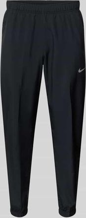 Nike Form Pants mit Logo-Print und Eingriffatschen in Black, Gr&ouml;&szlig;e XXL
