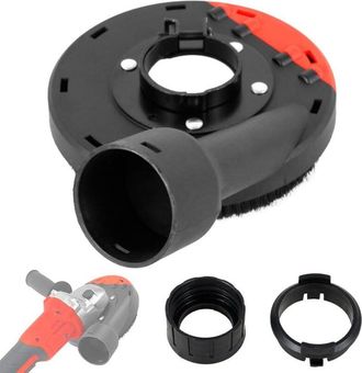 OEM Sistema De Extracci&oacute;n De Polvo Para Amoladoras Angulares De 125 Mm: Reduce El Polvo, Compatible Con Modelos De 100 Y 125 Mm, F&aacute;cil Instalaci&oacute;n Con Int