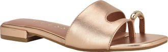 Guess Tablita Slide Sandal in Gold at Nordstrom, Size 8.5