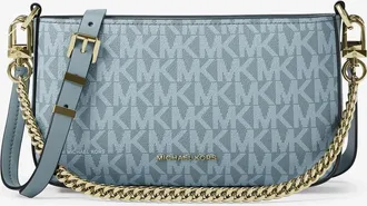 Michael Kors Bryant Small Signature Logo Convertible Pochette