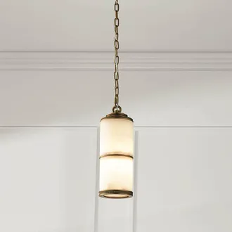 Frontgate Antioch Alabaster Pendant - Frontgate