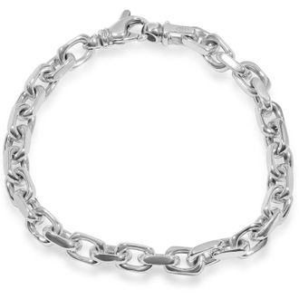 Pompeii3 Mens 14k Gold (36gram) or Platinum (72gram) 6.5mm Link Bracelet 8.5