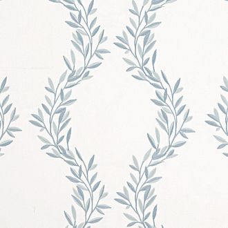 Ballard Designs Sylvia Blue Fabric by the Yard - Ballard Designs