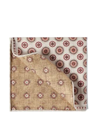 Brunello Cucinelli Sciarpa In Seta Pocket Square