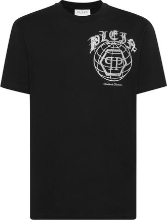 Philipp Plein Heren, Tops, Zwart, Maat: 4XL Katoen