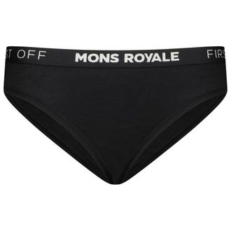 Mons Royale Folo Merino Briefs Merinounterw&auml;sche f&uuml;r Damen | schwarz