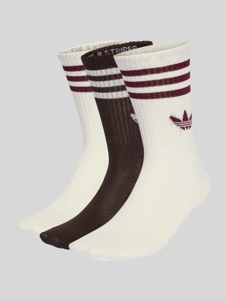 adidas Originals Socken aus Baumwoll-Mix in Mittelbraun, Gr&ouml;&szlig;e 34-36