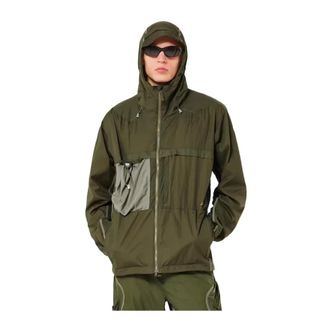 Oakley Latitude Flight Wind Jacket - Heren - Zomerjassen - Groen - L - Leer - Jassen