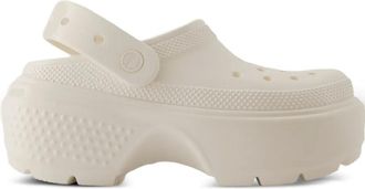 Crocs Klompen met plateauzool - Beige