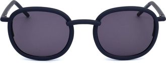 Kartell KL021S 03 Mens Sunglasses Blue Size 49