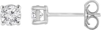 Grown Brilliance 14KT White Gold 0.50 Carat Lab Grown Diamond Stud Earrings for Women