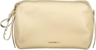 Coccinelle Beige Leather Woman Womens Handbag