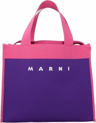 Marni Rosa-Viola Schoudertas - Dames - Shoppers - Veelkleurig - ONE Size - Tassen