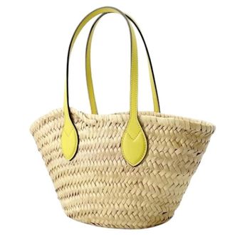 Gucci Pre-owned Tote Bags, female, Beige, Size: ONE SIZE Pre-owned Leather Tote Bag