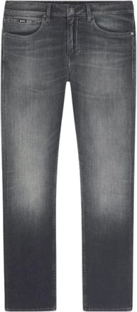 HUGO BOSS Jeans - Heren - Slim Fit Jeans - Grijs - W32 - Jeans
