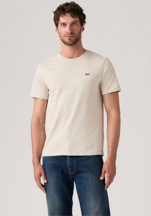 Levi's T-Shirt LEVIS ORIGINAL HM TEE, Herren, Gr. XXL, weiss (wei&szlig; peppercorn hea), Jersey, Obermaterial: 100% Baumwolle, meliert, normal h&uuml;ftbedeckend, Rund