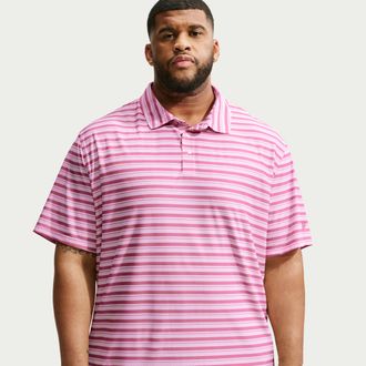 Nike Mens Tailored Performance Dri-FIT Golf Polo in Pink | IO2165-641