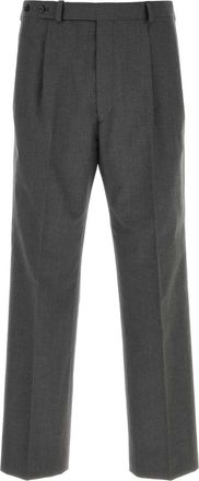 Prada Charcoal Wool Blend Pant