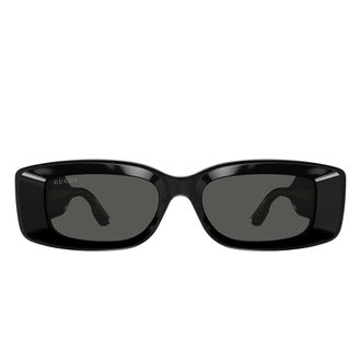 Gucci Sunglasses Gg1528 S 001 Black/Dark Grey Women